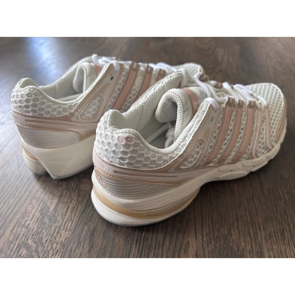 Adidas Adistar Control 5 Womens Size 9 Running Shoes White Bliss Pink IH1799